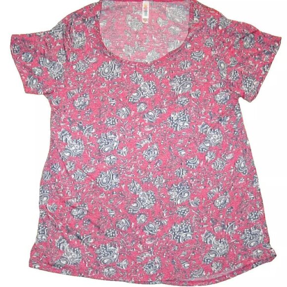 LulaRoe Tunic Top  2XL Oversize Shirt Blouse - Picture 7 of 7